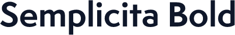 Semplicita Bold
