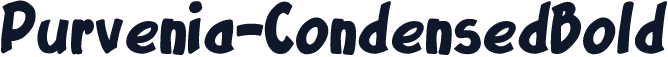 Purvenia-CondensedBold
