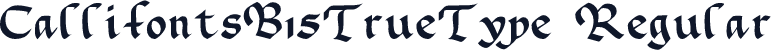 CallifontsB15TrueType Regular