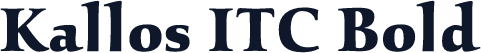 Kallos ITC Bold