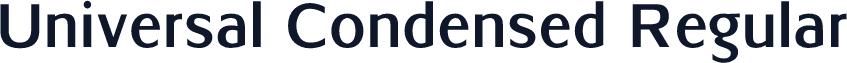 Universal Condensed Regular