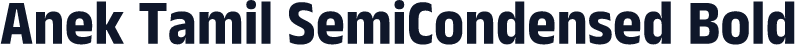 Anek Tamil SemiCondensed Bold