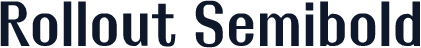 Rollout Semibold
