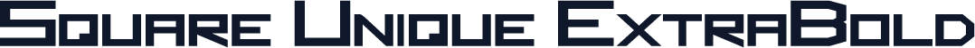 Square Unique ExtraBold