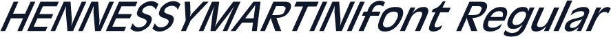 HENNESSYMARTINIfont Regular