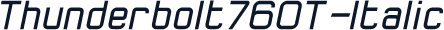 Thunderbolt76OT-Italic