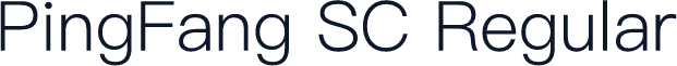 PingFang SC Regular