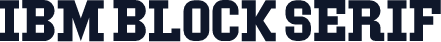 IBM Block Serif
