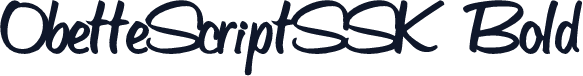 ObetteScriptSSK Bold