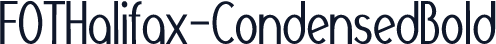 FOTHalifax-CondensedBold