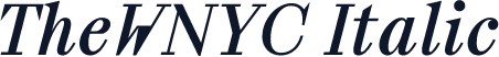 TheWNYC Italic