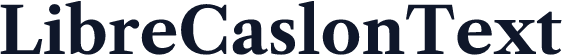 LibreCaslonText