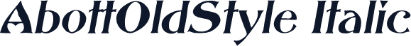 AbottOldStyle Italic
