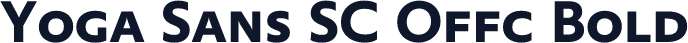 Yoga Sans SC Offc Bold