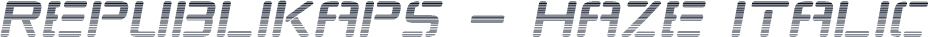 Republikaps - Haze Italic
