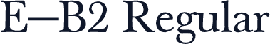 E-B2 Regular
