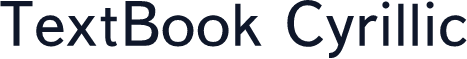 TextBook Cyrillic