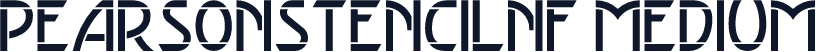 PearsonStencilNF Medium