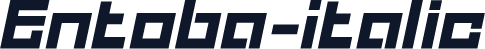Entoba-Italic