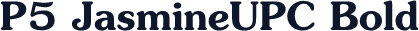P5 JasmineUPC Bold