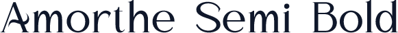 Amorthe Semi Bold