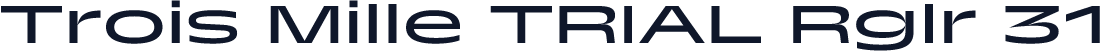 Trois Mille TRIAL Rglr 31