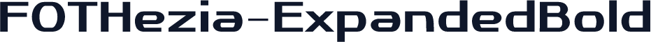FOTHezia-ExpandedBold
