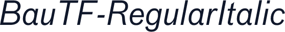 BauTF-RegularItalic