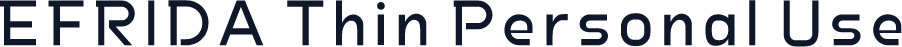 EFRIDA Thin Personal Use