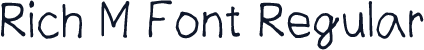 Rich M Font Regular