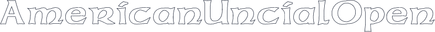 AmericanUncialOpen