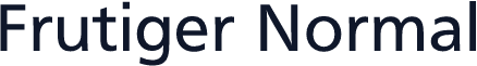 Frutiger Normal