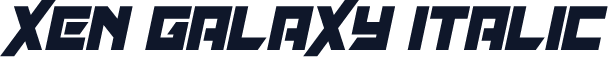 Xen Galaxy Italic