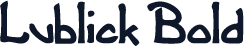 Lublick Bold