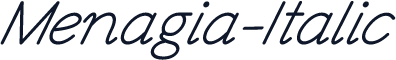 Menagia-Italic