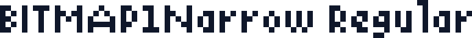 BITMAP1Narrow Regular
