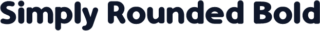 Simply Rounded Bold