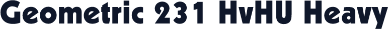 Geometric 231 HvHU Heavy
