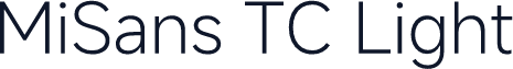 MiSans TC Light