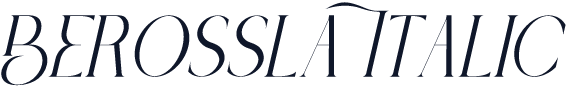 Berossla Italic