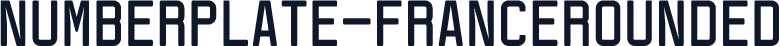 Numberplate-FranceRounded