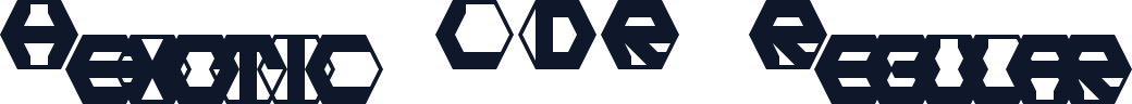 Hexotic LDR Regular