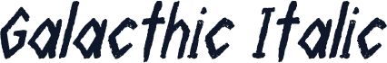 Galacthic Italic