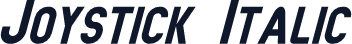 Joystick Italic