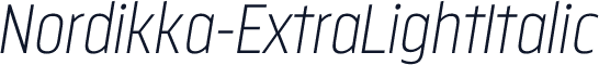 Nordikka-ExtraLightItalic
