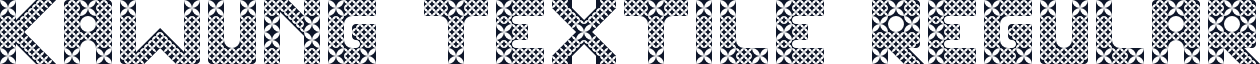 Kawung Textile Regular