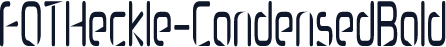 FOTHeckle-CondensedBold