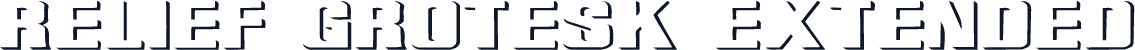 Relief Grotesk Extended