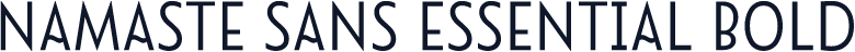 Namaste Sans Essential Bold