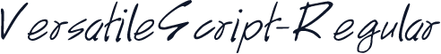 VersatileScript-Regular